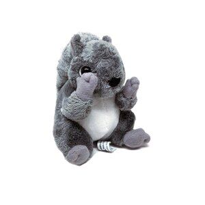 Wildlife Artists Plush Grey Squirrel Conservation Critters Stuffed Animal 5.5"
